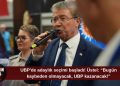 Üstel’den UBP’deki adaylık seçiminde birlik mesajı: “Bugün kaybeden olmayacak!”