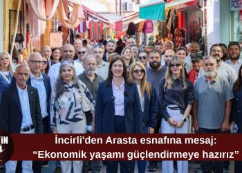 Sıla Usar İncirli’den Arasta ziyareti: “Daha güzel günlere hep birlikte yürüyeceğiz”