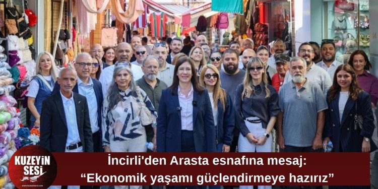 Sıla Usar İncirli’den Arasta ziyareti: “Daha güzel günlere hep birlikte yürüyeceğiz”