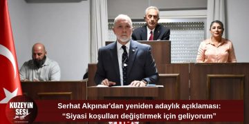 Serhat Akpınar yeniden adaylığını açıkladı: “Halkımızın ve ülkemizin geleceği için yeniden adayım”
