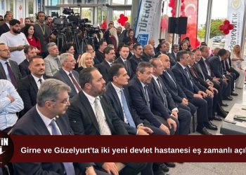 Yeni Girne ve Güzelyurt Devlet Hastanelerinin eş zamanlı açılışı gerçekleştiriliyor