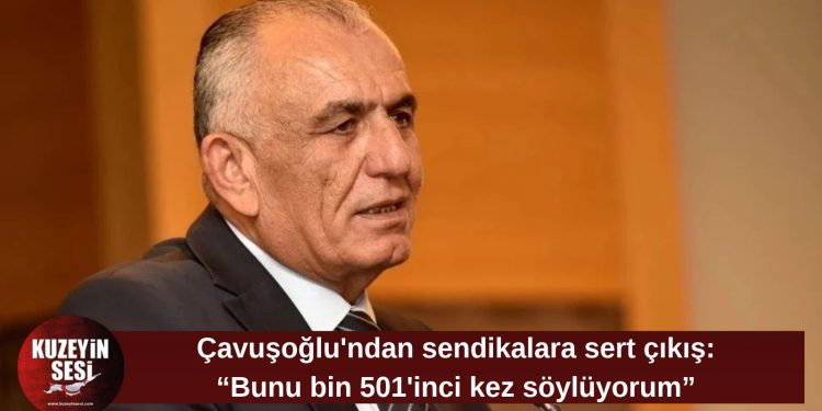 Çavuşoğlu’ndan sendikalara sert eleştiri: “Özel ders ve dershane sektörünün sözcülüğünü yapıyorlar”