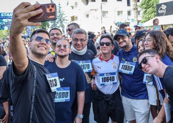 Cumhurbaşkanı Erhürman, 14. Ülker Lefkoşa Yarı Maratonu’na katıldı